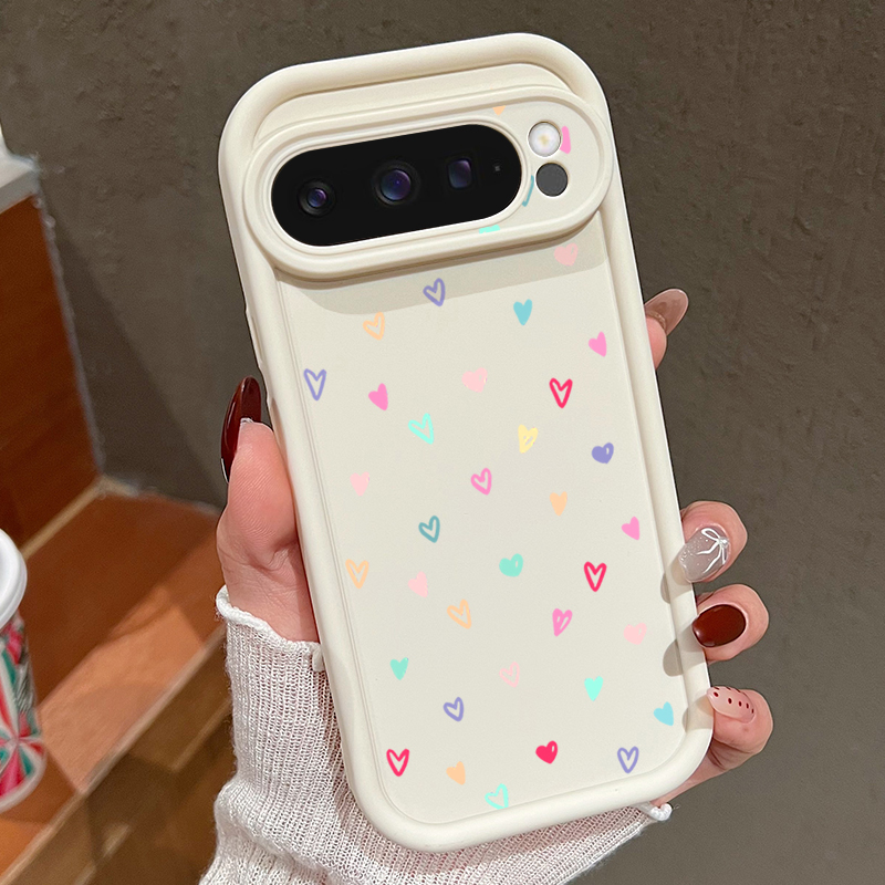 Colorful Little Hearts Soft Ca - Google Pixel 9 recension och pris