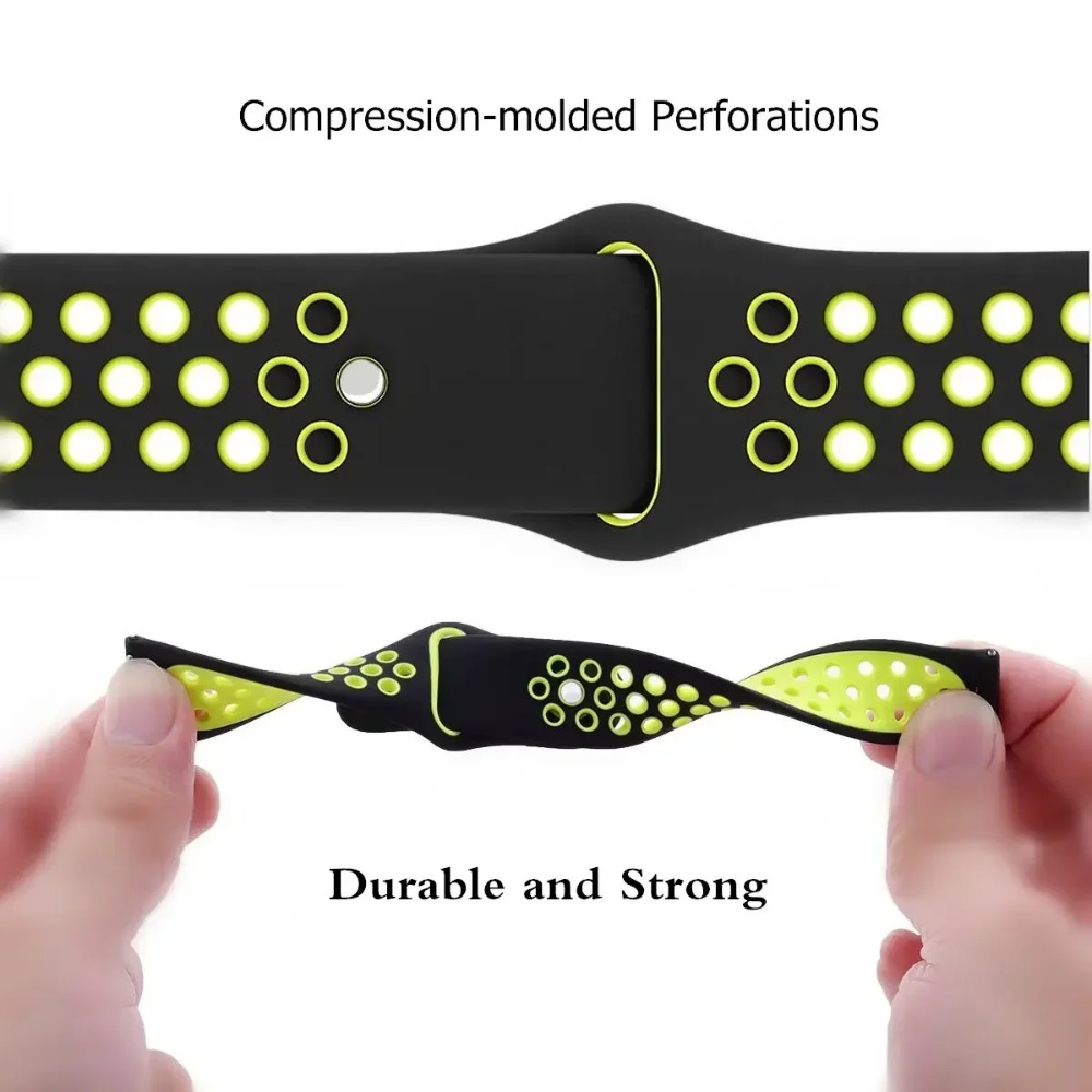 18/20/22mm Silicone Strap for  - Smartwatch X2 recension och pris