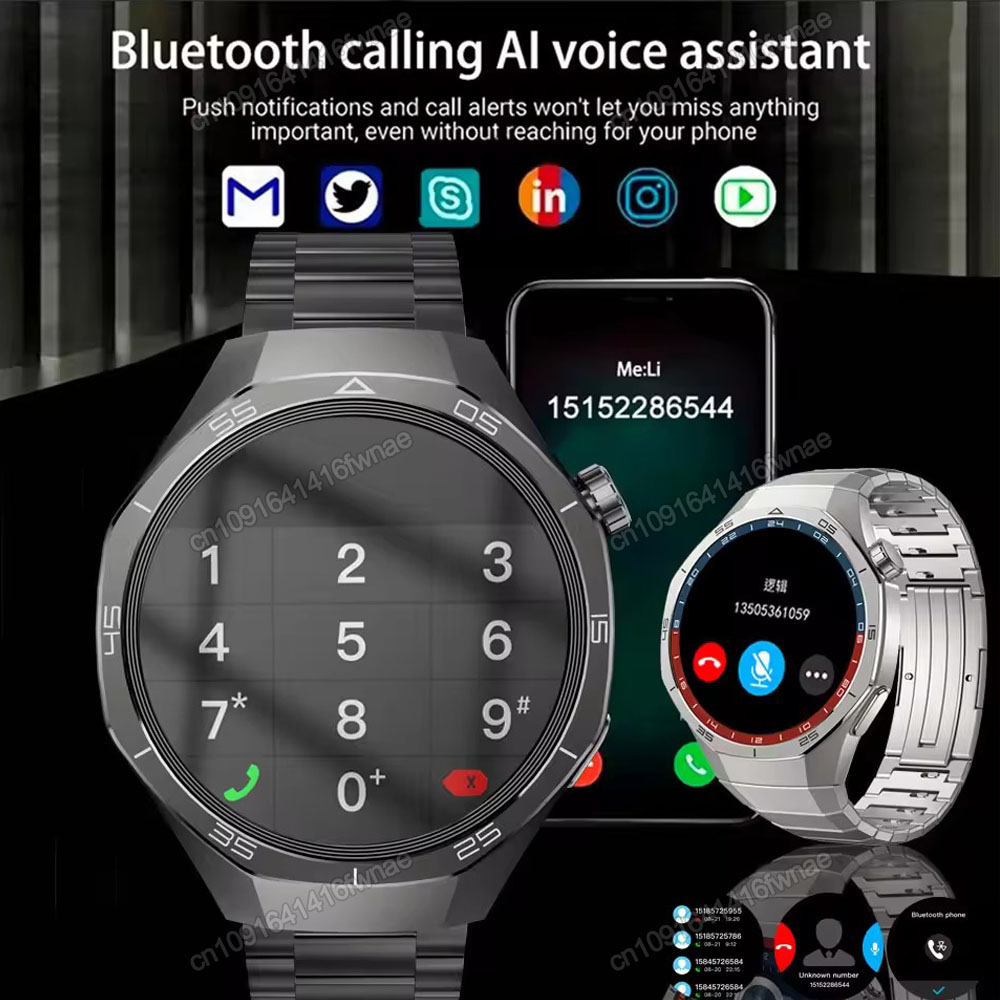 New Watch 5 Pro Smart Watch 1. - Smartwatch Custom recension och pris