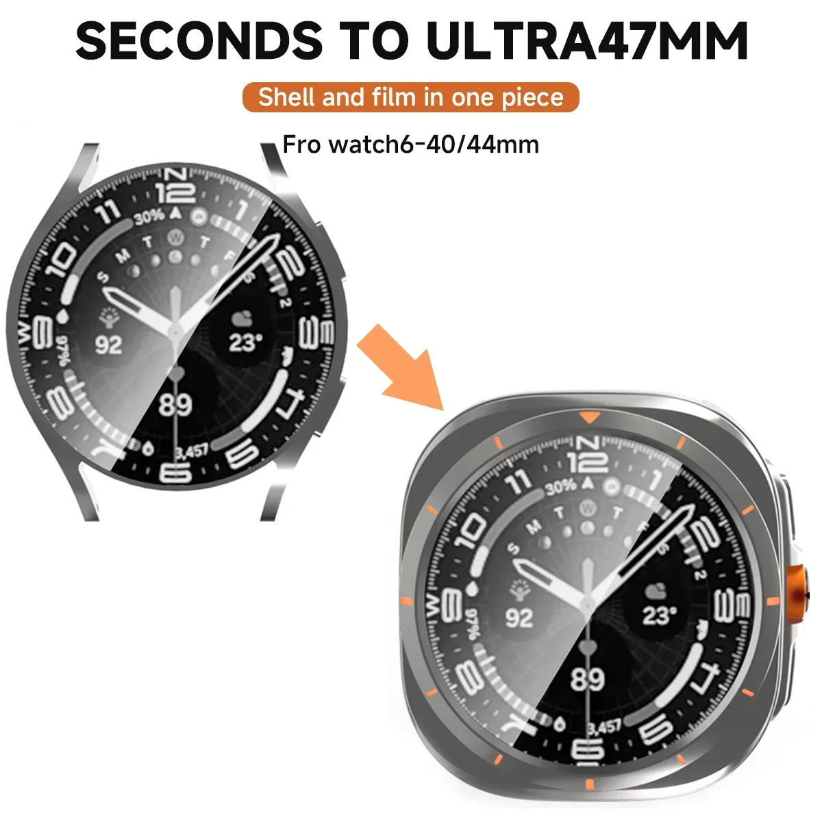 Upgrade To Ultra Case for Sams - Samsung Smartwatch Accessories recension och pris
